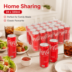Coca-Cola Original Taste Classic Cans 24 x 320ml｜可口可乐经典原味罐装汽水 - Image 5